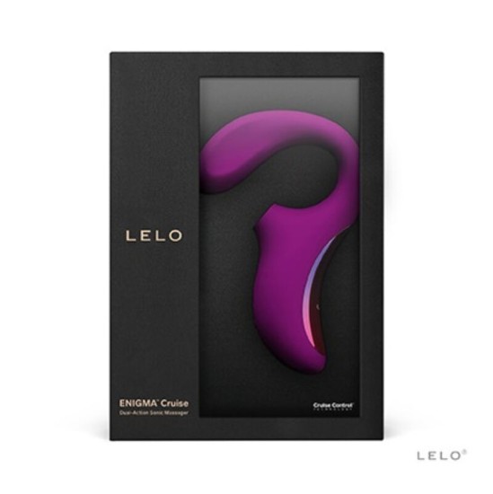 Lelo ENIGMA CRUISE DOUBLE STIMULATION SONIC MASSAGER PURPLE