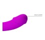 Pretty Love KELPIE DOUBLE STRAP-ON STIMULATOR PURPLE