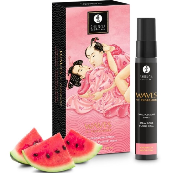 Shunga Aphrodisiacs SHUNGA - WAVES PLEASURE SPRAY ORAL SEDUCTIVE WATERMELON 20 ML