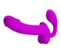 Pretty Love KELPIE DOUBLE STRAP-ON STIMULATOR PURPLE