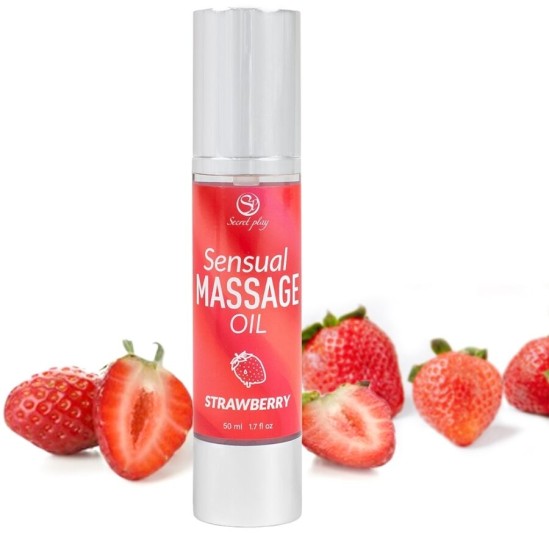 Secretplay Cosmetic SECRETPLAY - STRAWBERRY MASSAGE OIL