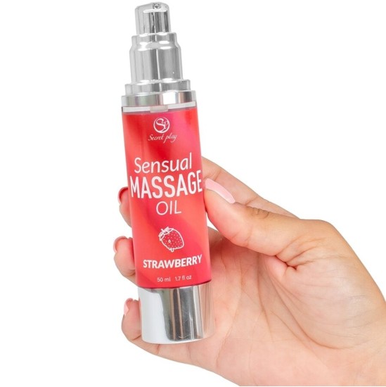 Secretplay Cosmetic SECRETPLAY - STRAWBERRY MASSAGE OIL