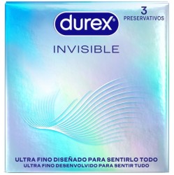 Durex Condoms DUREX - INVISIBLE ULTRA THIN 3 UNITS