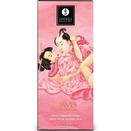 Shunga Aphrodisiacs SHUNGA - WAVES PLEASURE SPRAY ORAL SEDUCTIVE WATERMELON 20 ML