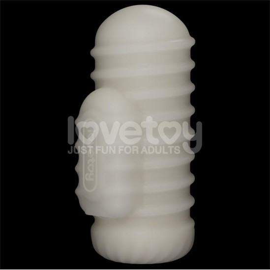Lovetoy Knights Ring Vibrating Dual Purpose Sleeve Wavy