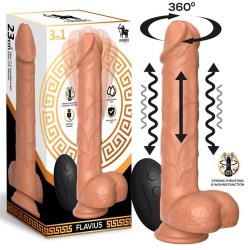 Centauro Flavius Dildo with Thrusting, 360? Waving and Vibration 9- 23 cm