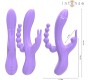 Intense Fun INTENSE - MIKO TRIPLE VIBRATOR RABBIT & STIMULATOR & ANAL 7 VIBRATIONS PURPLE