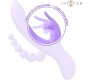 Intense Fun INTENSE - MIKO TRIPLE VIBRATOR RABBIT & STIMULATOR & ANAL 7 VIBRATIONS PURPLE