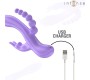 Intense Fun INTENSE - MIKO TRIPLE VIBRATOR RABBIT & STIMULATOR & ANAL 7 VIBRATIONS PURPLE