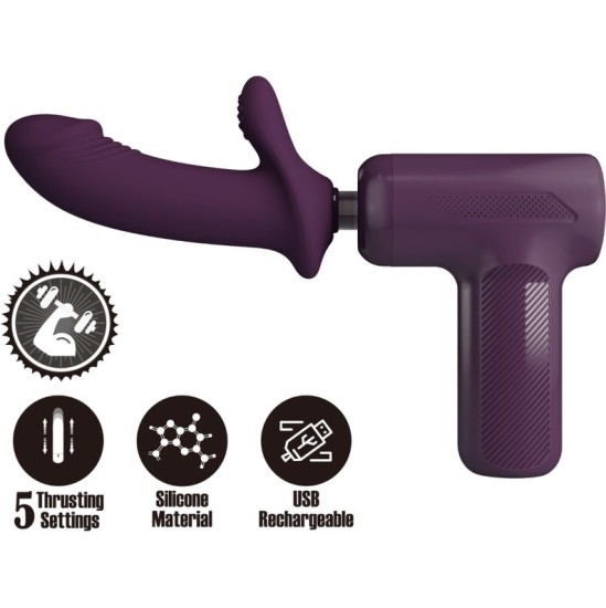 Pretty Love C-Type PRETTY LOVE - DJ SCHOLAR MASSAGER 5 SETTINGS PURPLE