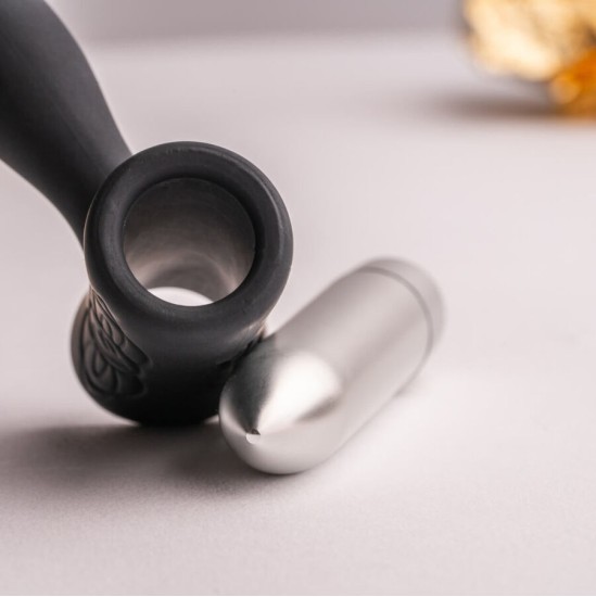 Rocks-Off ROCKS- OFF - PETITE SENSATIONS TEAZER ANAL PLUG VIBRATOR BLACK