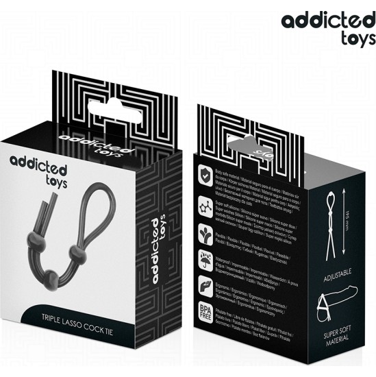 Addicted Toys SILICONE ROPE FOR THE TRIPLE LOOP PENIS