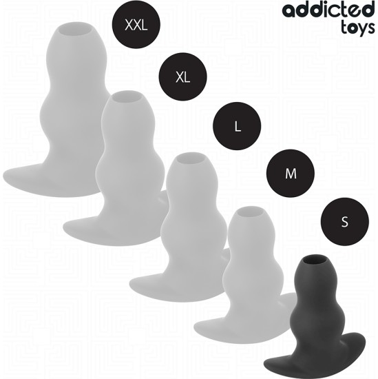 Addicted Toys HOLLOW ANAL PLUG SILICONE SIZE S 7.3 CM