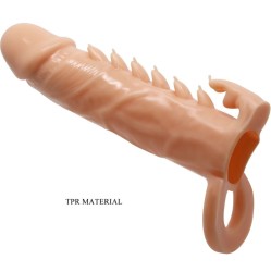 Pretty Love EMMIT PENIS SLEEVE + CLITORIS STIMULATOR FLESH
