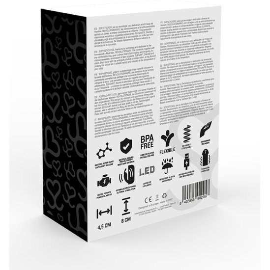 Moressa ZAC PREMIUM RECHARGEABLE VIBRATING RING