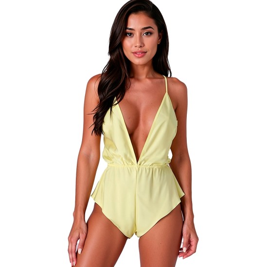 Passion Woman Teddies PASSION - SENSIE BODY LEMON S/M