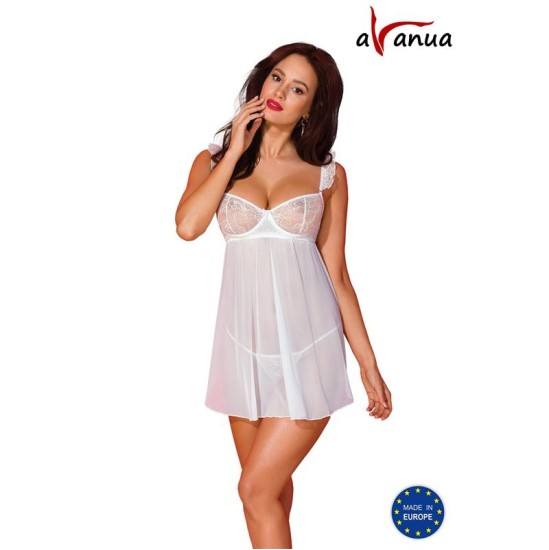 Avanua Milagros Chemise ir Thong White