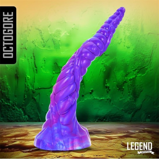 Legend Octogore Unicorn Liquid Silikona Dildo 28 cm