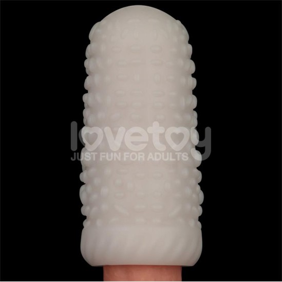 Lovetoy Knights Ring Vibrating Dual Purpose Sleeve Drip