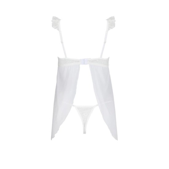 Avanua Milagros Chemise ir Thong White