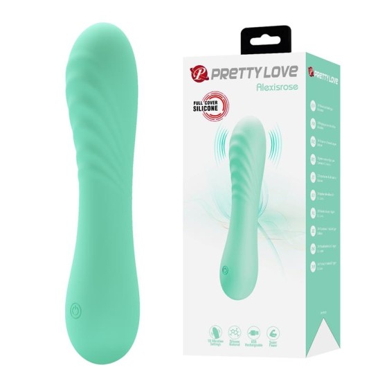 Prettylove Alexisrose Vibrator Full Silicone