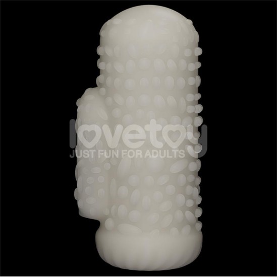 Lovetoy Knights Ring Vibrating Dual Purpose Sleeve Drip