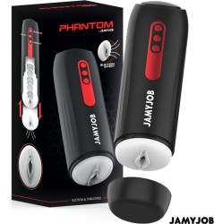 Jamyjob АВТОМАТИЧЕСКИЙ ВАГИНАЛЬНЫЙ МАСТУРБАТОР PHANTOM 5 РЕЖИМОВ ВСАСЫВАНИЯ И ТОЛЧКА