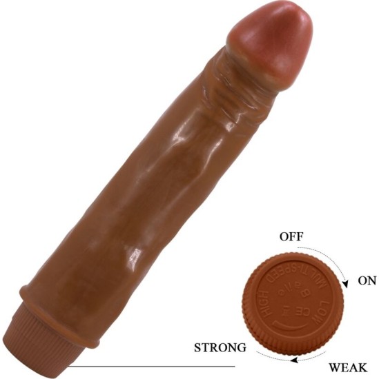 Baile DWARF REALISTIC VIBRATOR 21 CM MULATTO