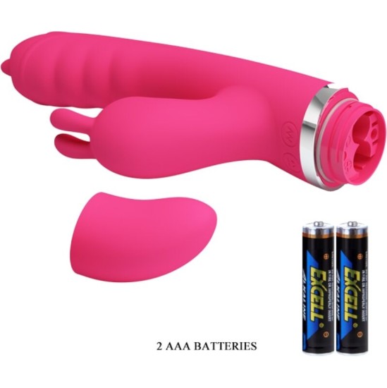 Pretty Love PHOENIX MULTIFUNCTION RABBIT VIBRATOR PINK