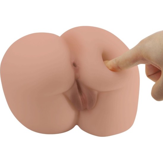 Crazy Bull BERNACE ASS VIBRATOR WITH REALISTIC VAGINA AND ANUS FLESH REMOTE CONTROL