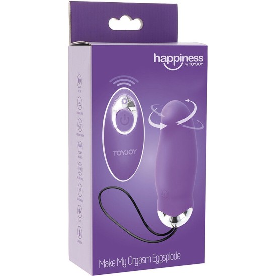 Toyjoy HAPPINESS MY ORGASM EGGSPLODE VIBRATOR REMOTE CONTROL