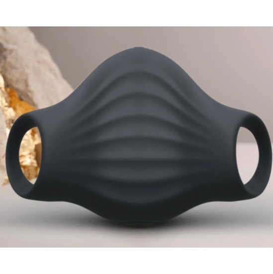 Rocks-Off ROCKS- OFF - PALM BLACK FLEXIBLE VIBRATOR MASTURBATOR