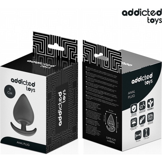 Addicted Toys ANAL PLUG SILICONE SIZE XXL 11 CM
