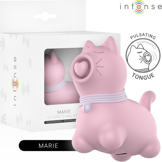 Intense Fun INTENSE - MARIE PINK PULSATION EFFECT TONGUE STIMULATOR