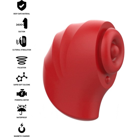 Intense Fun INTENSE - DONNIE CLITORAL STIMULATOR RED/GREEN