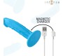 Intense Fun INTENSE - PHOEBE REALISTIC VIBRATOR 10 VIBRATIONS BLUE REMOTE CONTROL