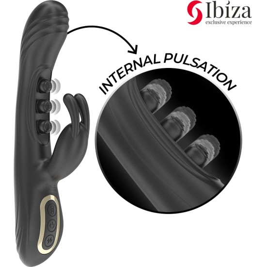 Ibiza Technology IBIZA - VIBRATING RABBIT WITH PULSATION