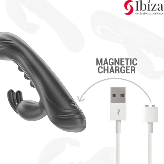 Ibiza Technology IBIZA - VIBRATING RABBIT WITH PULSATION