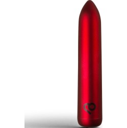Rocks-Off RECHARGEABLE VIBRATING BULLET POPPY RED