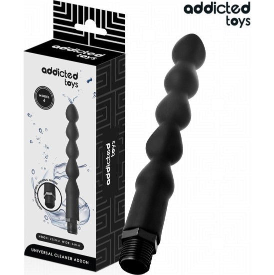 Addicted Toys ANAL CLEANER WITH UNIVERSAL ADAPTER MODEL 6