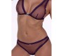 Passion Woman Sets PASSION - BELISSANA BRA + THONG SET VIOLET S/M