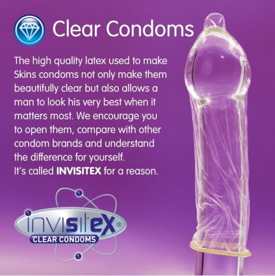 Skins EXTRA LARGE PREMIUM CONDOMS PACK 16