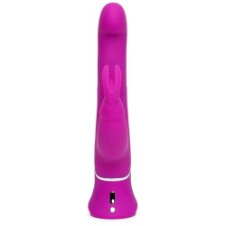 Happy Rabbit Vibe Rotator Beaded G-Spot Purple