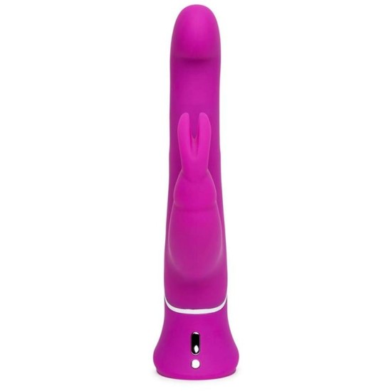 Happy Rabbit Vibe Rotator Beaded G-Spot Purple