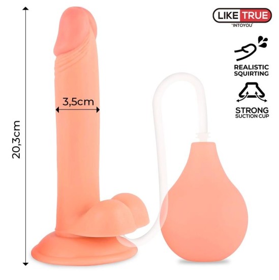 Liketrue Squirtz Squirting Realistic Dildo 8 - 20.3 cm
