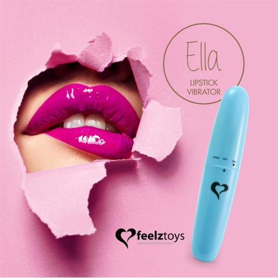 Feelztoys Ella Lipstick Vibe Light Blue