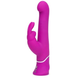 Happy Rabbit Vibe Rotator Beaded G-Spot Purple
