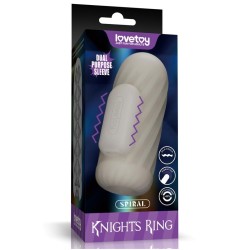 Lovetoy Knights Ring Vibrating Dual Purpose Sleeve