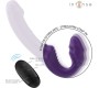 Intense Fun INTENSE — JILL DOUBLE VIBRATOR 20 CM PURPURA TĀLVADĪBAS PULTS