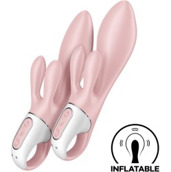 Satisfyer Vibrator SATISFYER - AIR PUMP BUNNY 3 INFLATABLE RABBIT VIBRATOR PINK